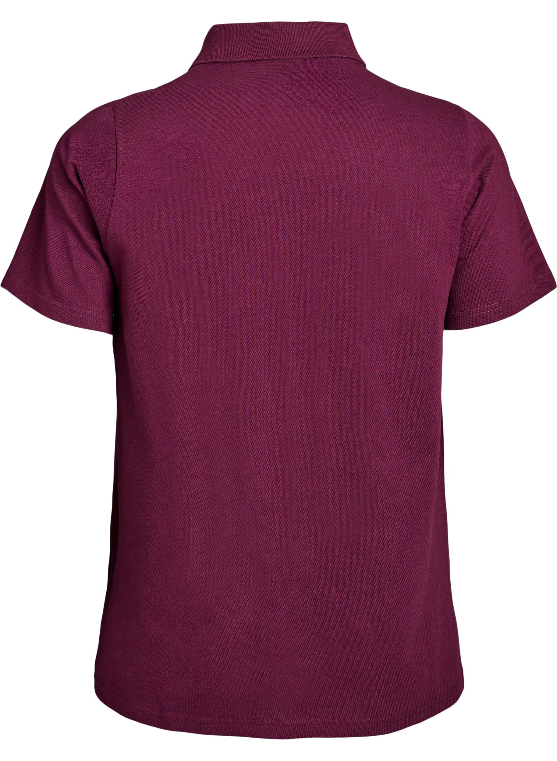 Zizzi FLASH - Polo &agrave; manches courtes, Bordeaux, Packshot image number 1