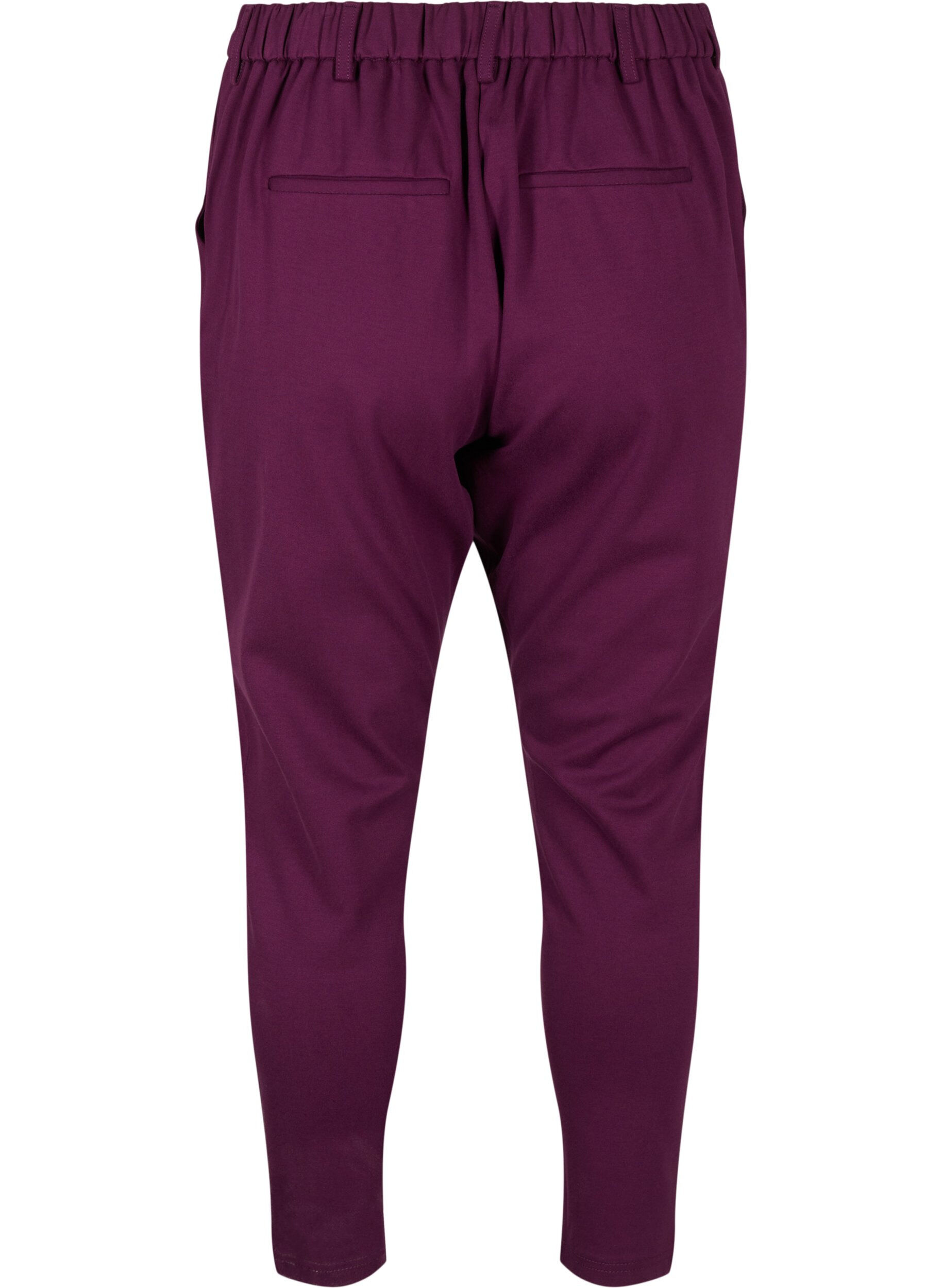 Zizzi Pantalon Maddison, Violet, Packshot image number 1