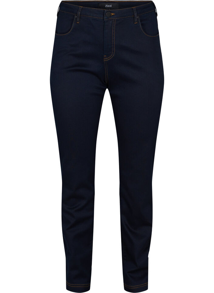 Jeans Emily Slim fit &agrave; taille r&eacute;guli&egrave;re, Bleu, Packshot image number 0
