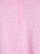 T-shirt dot&eacute; de boutons, Rose, Packshot image number 2