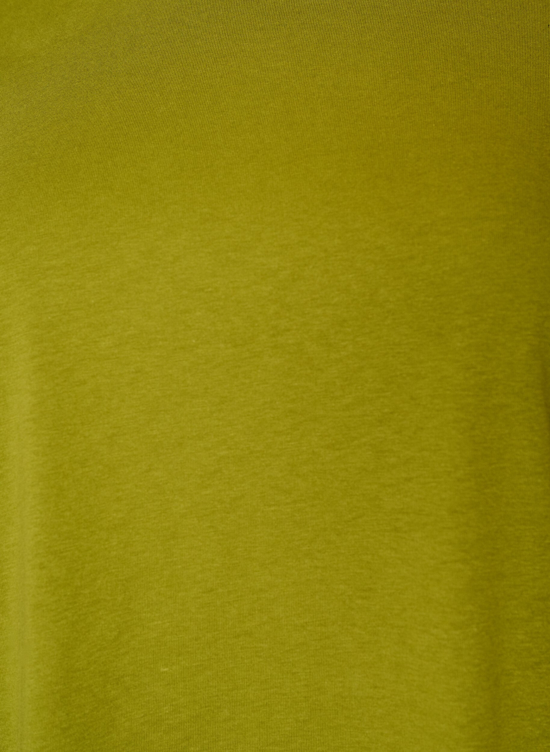 ZizziT-shirt basique en coton &agrave; col rond, Vert, Packshot image number 2