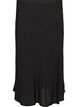 Jupe en viscose avec une ceinture &eacute;lastique, Noir, Packshot image number 0