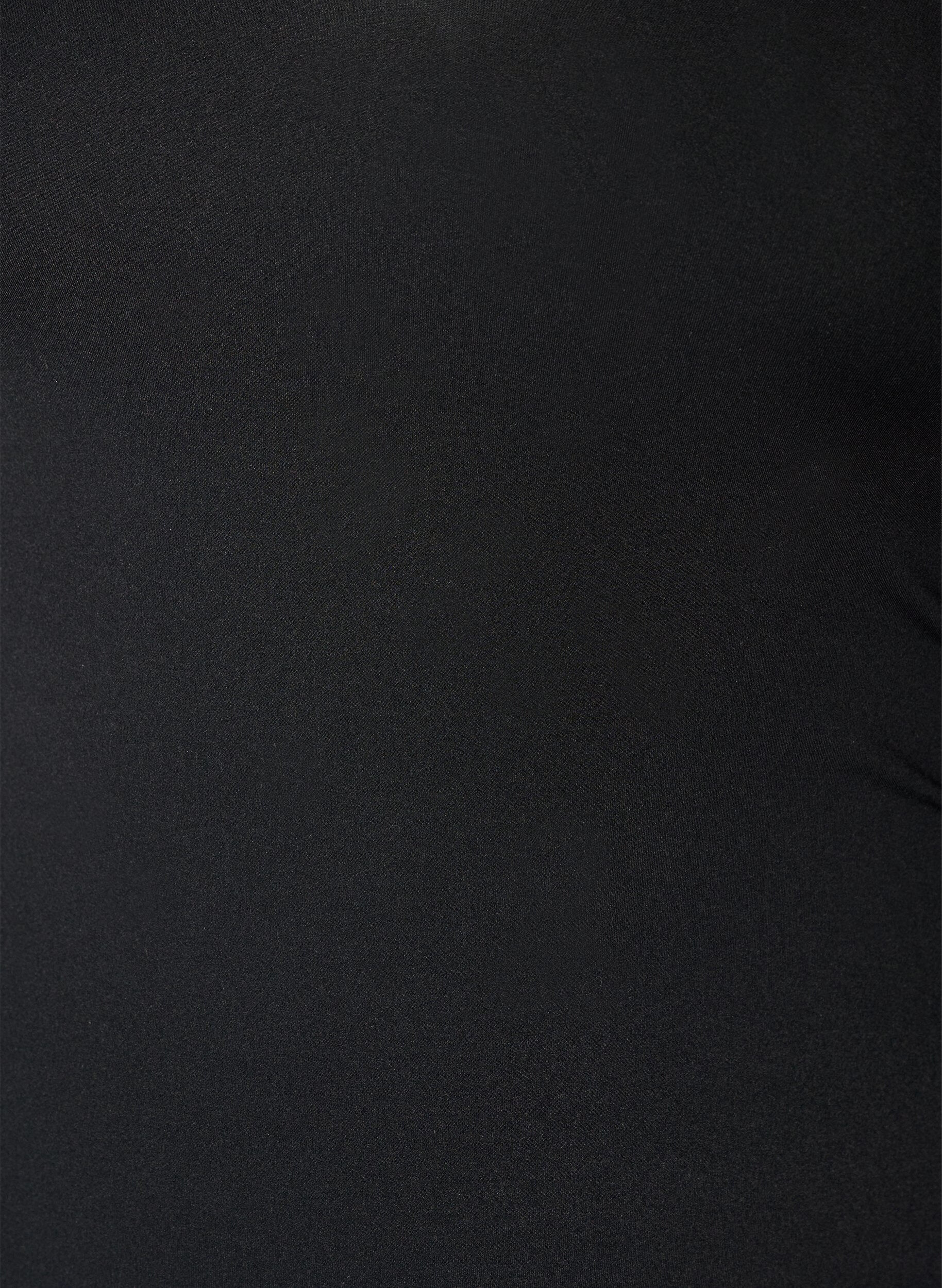 ZizziMaillot de bain avec haut rembourr&eacute; et d&eacute;coupe dans le dos, Noir, Packshot image number 2