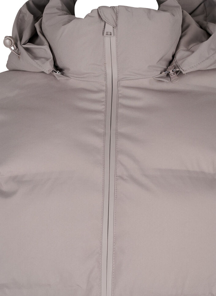 Doudoune courte à capuche, Beige, Packshot image number 2