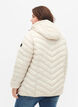 Doudoune l&eacute;g&egrave;re matelass&eacute;e &agrave; capuche, Beige, Model image number 2