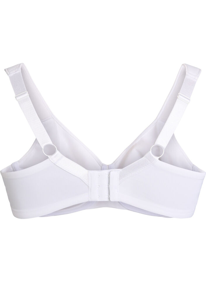 Soutien-gorge minimiseur avec bretelles rembourr&eacute;es, Blanc, Packshot