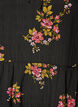 Robes &agrave; imprim&eacute; floral avec fermeture &agrave; cravate, Noir, Packshot image number 2