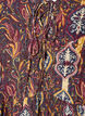 Blouse &agrave; imprim&eacute; cachemire et d&eacute;tails en dentelle, Violet, Packshot image number 2