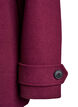 Manteau court &agrave; boutonnage crois&eacute;, Bordeaux fonc&eacute;, Packshot image number 4
