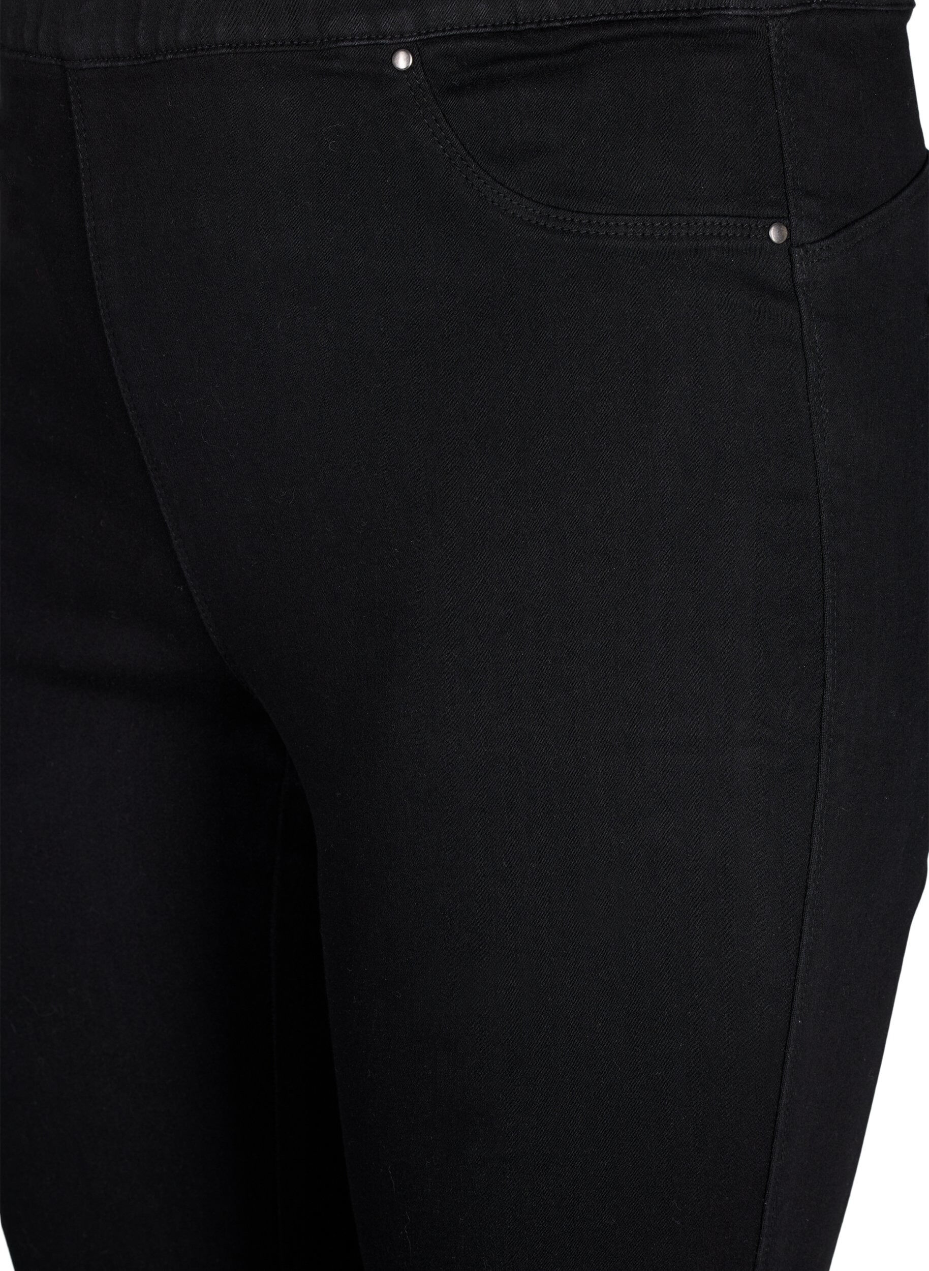 ZizziJeggings &agrave; taille haute., Noir, Packshot image number 2