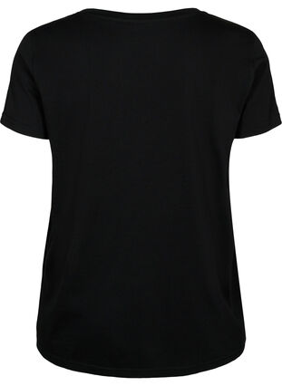 T-shirt de sport avec imprimé, Black w. Too Legit , Packshot image number 1