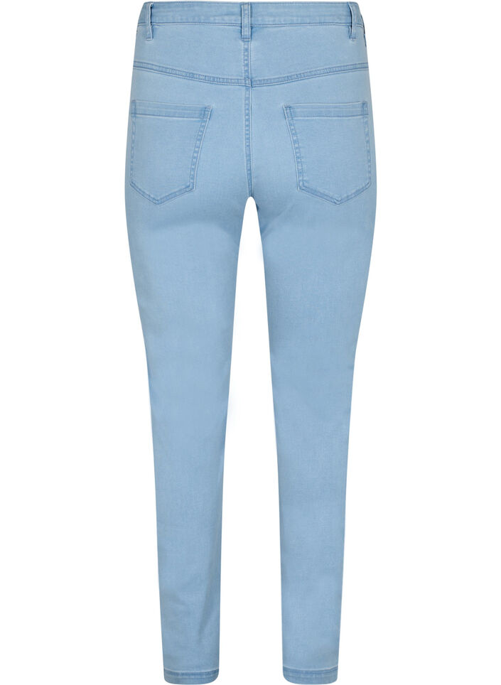 Jeans Emily Slim fit &agrave; taille r&eacute;guli&egrave;re, Bleu Clair, Packshot image number 1