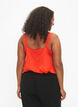 FLASH - Top avec col en V et bord en dentelle, Orange.com, Model image number 1