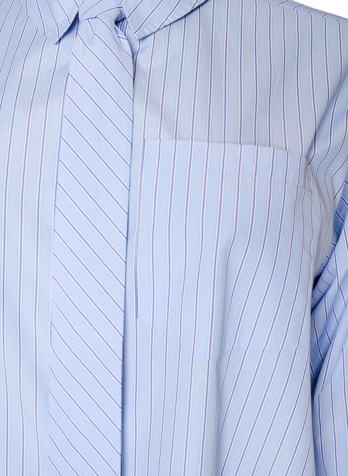 Chemise ample avec lien &agrave; nouer, Bleu Clair, Packshot image number 2