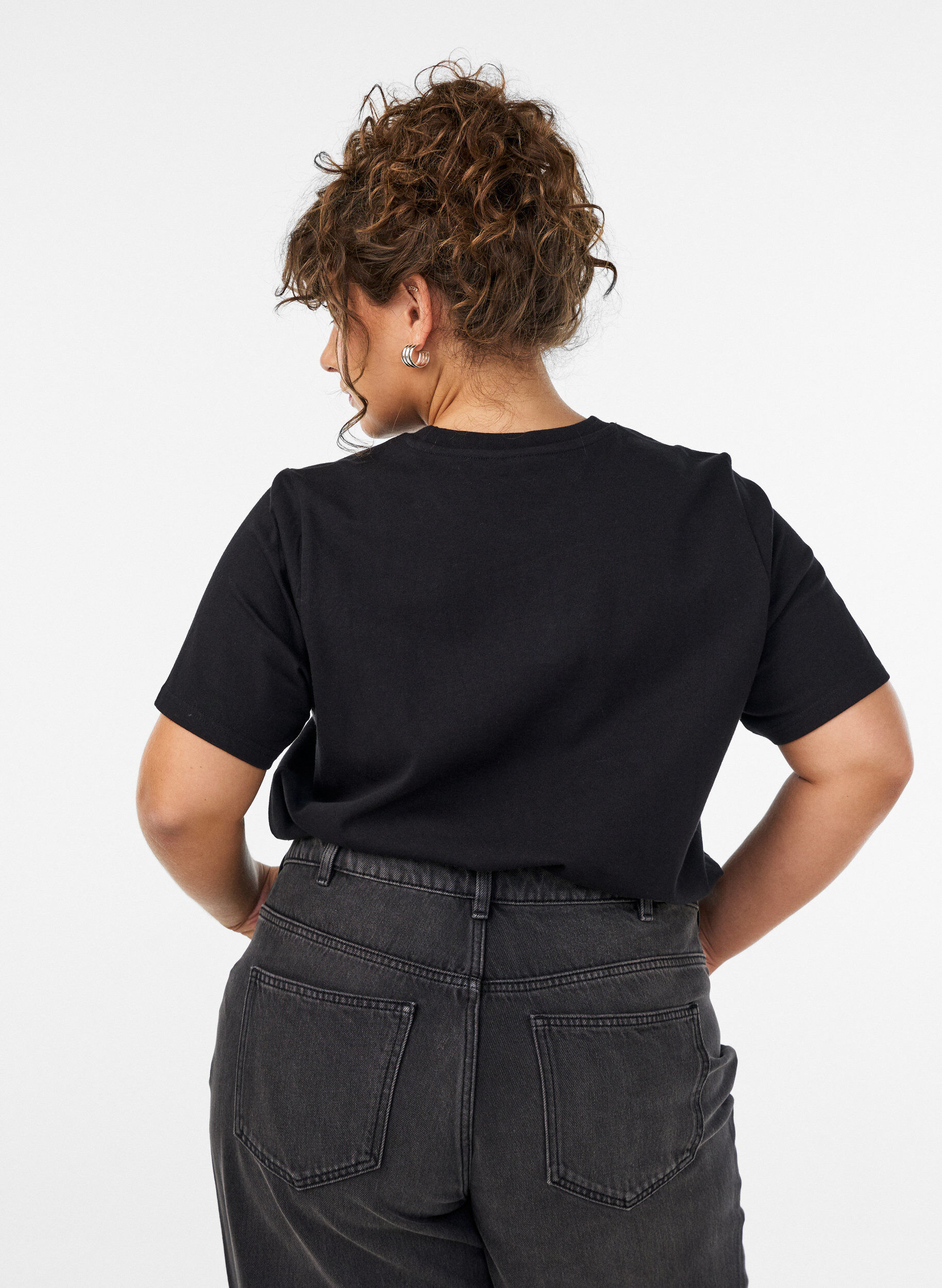 ZizziPull avec broderie de perles, Bordeaux, Model image number 2