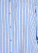 Chemise en lin et viscose avec manches 3/4, Bleu Clair, Packshot image number 2