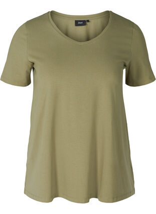 T-shirt basique, Deep Lichen Green, Packshot image number 0