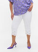 Blouse en viscose à fleurs avec détails dans le dos , Lilac Flower Print, Model image number 2
