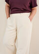 Pantalon 7/8 &agrave; coupe ample, Beige, Model image number 3
