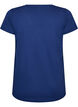 T-shirt en coton avec imprim&eacute; sur le devant et col en V, 1447, Packshot image number 1