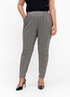 Pantalon court Maddison à carreaux, Beige Brown Check, Model image number 2