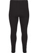 Leggings en coton avec doublure, Noir, Packshot image number 1