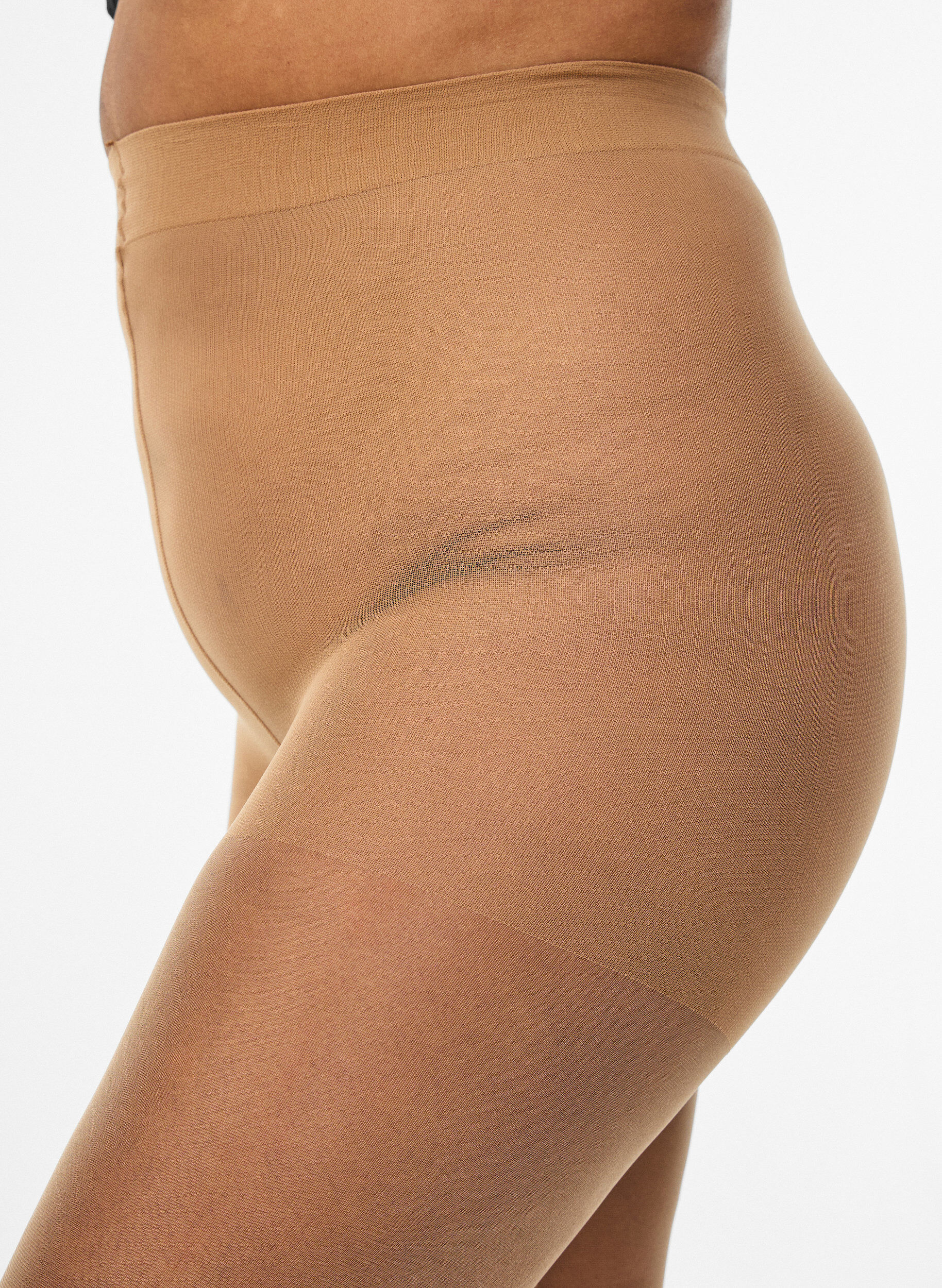 Zizzi Collants mats 30&nbsp;deniers, Beige, Model image number 2