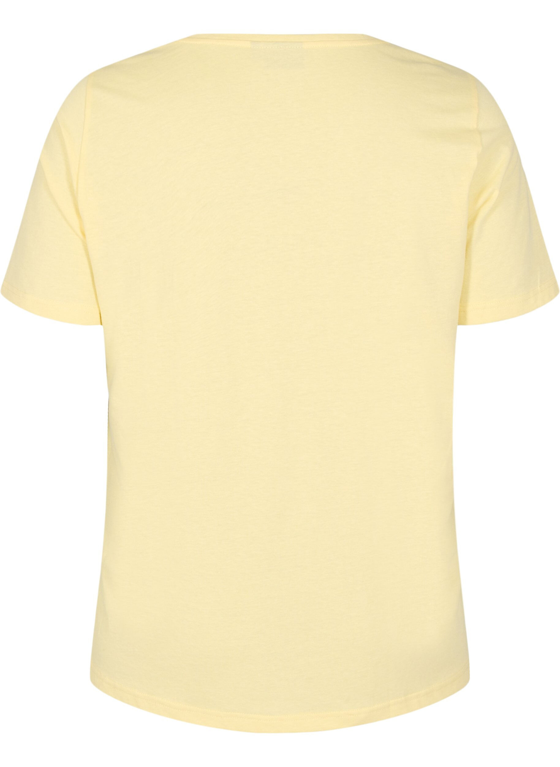 Zizzi FLASH &ndash; T-shirt avec motif, Jaune, Packshot image number 1