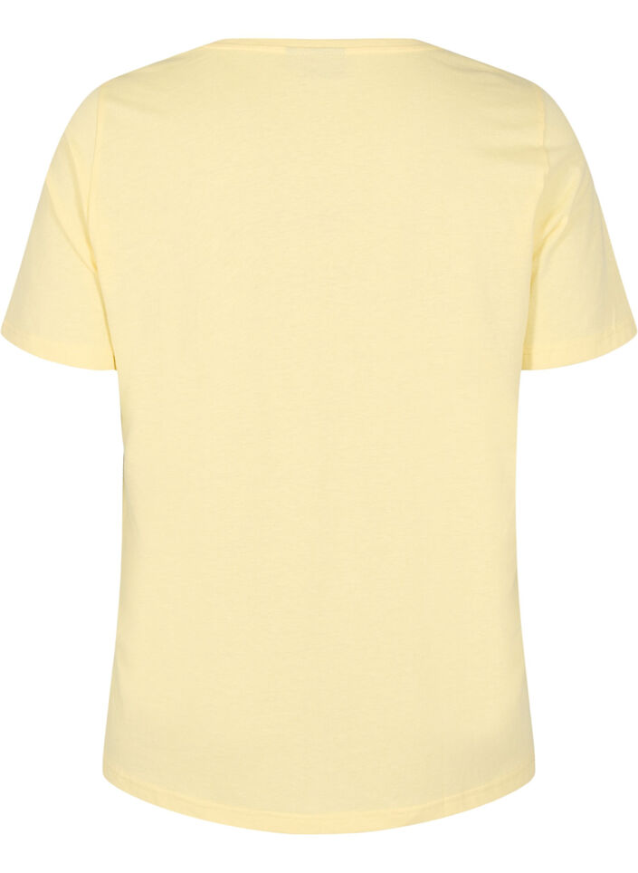 FLASH - T-shirt avec motif, Jaune, Packshot image number 1