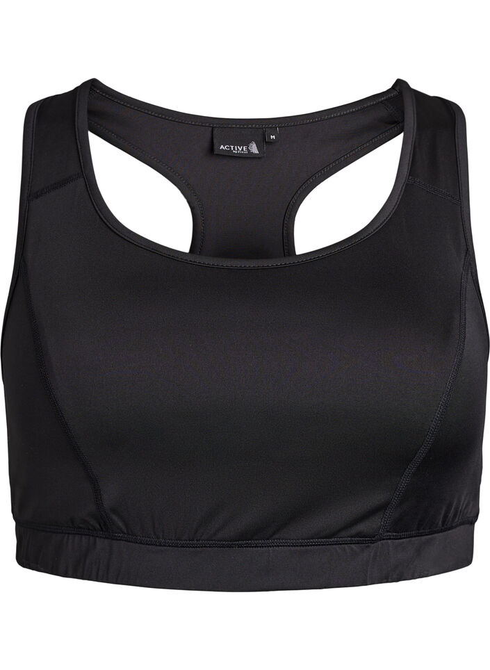 Brassi&egrave;re de sport avec dos nageur, Noir, Packshot image number 0