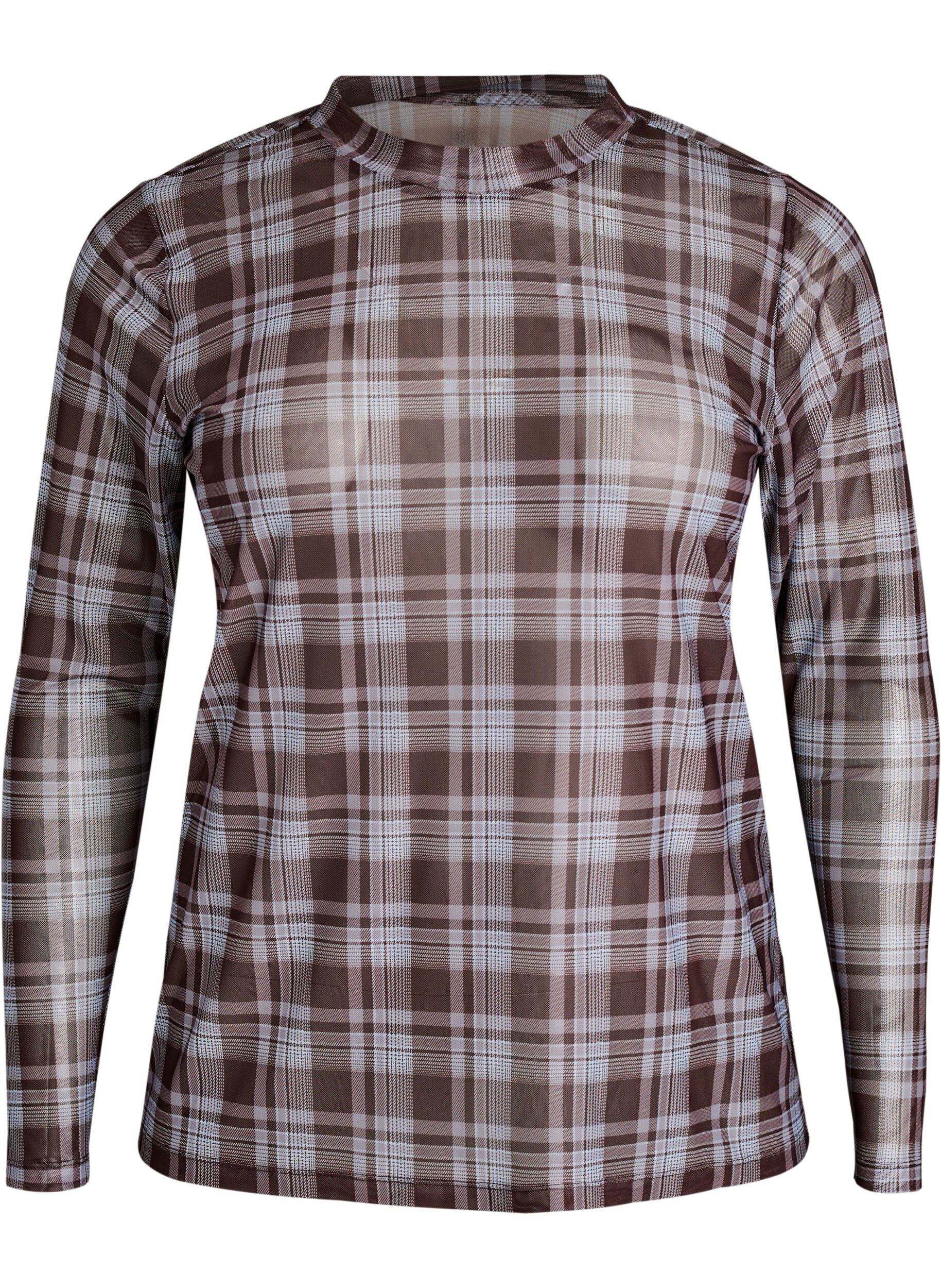 ZizziBlouse en maille &agrave; pois, 9995, Packshot image number 0