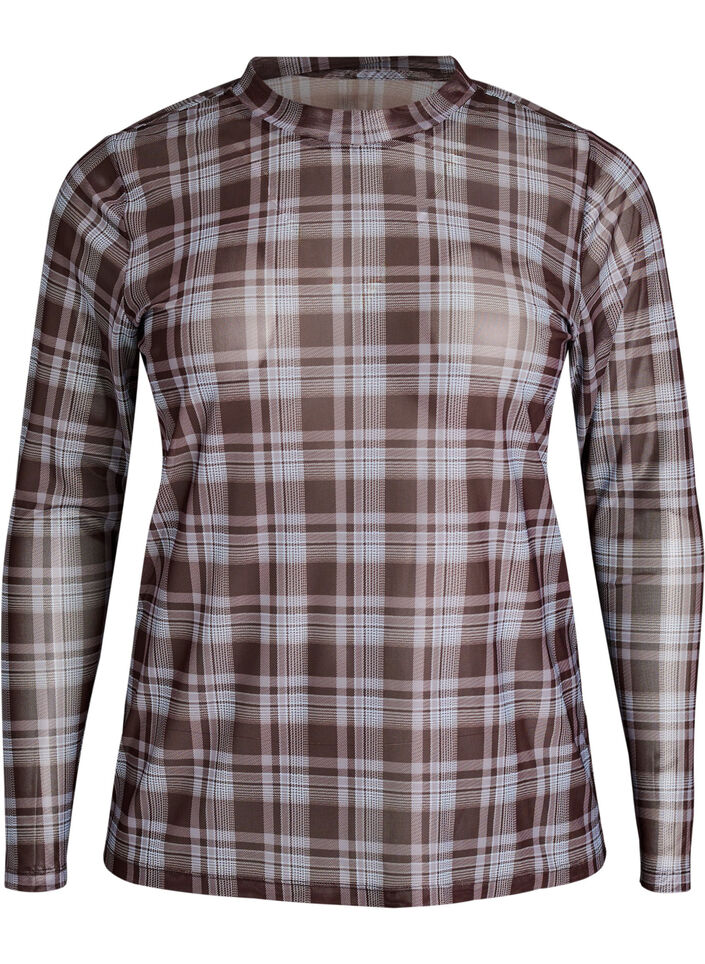 Blouse en maille &agrave; pois, 9995, Packshot image number 0