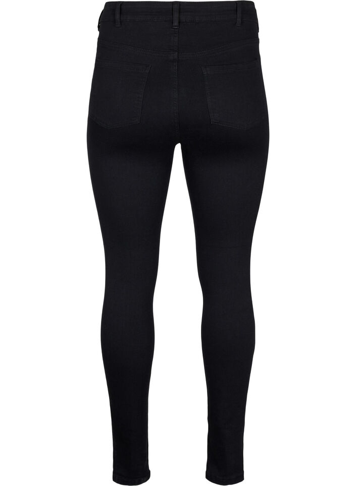 Jean super slim &agrave; taille haute, Black, Packshot image number 1