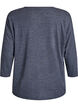 Blouse en jersey avec manches 3/4, Gris anthracite, Packshot image number 1
