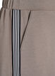 Pantalon avec bandes latérales, Beige, Packshot image number 2