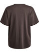 T-shirt sweat oversize, Marron, Packshot image number 1