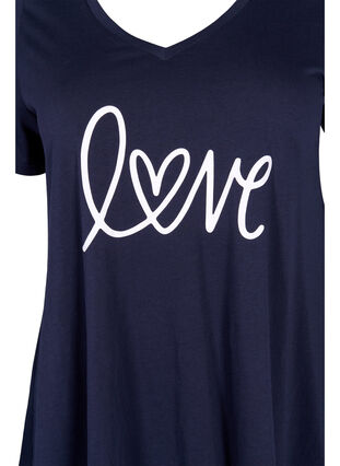 T-shirt en coton à manches courtes, Night Sky LOVE, Packshot image number 2