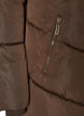 Doudoune longue avec capuche et poches, Marron, Packshot image number 3