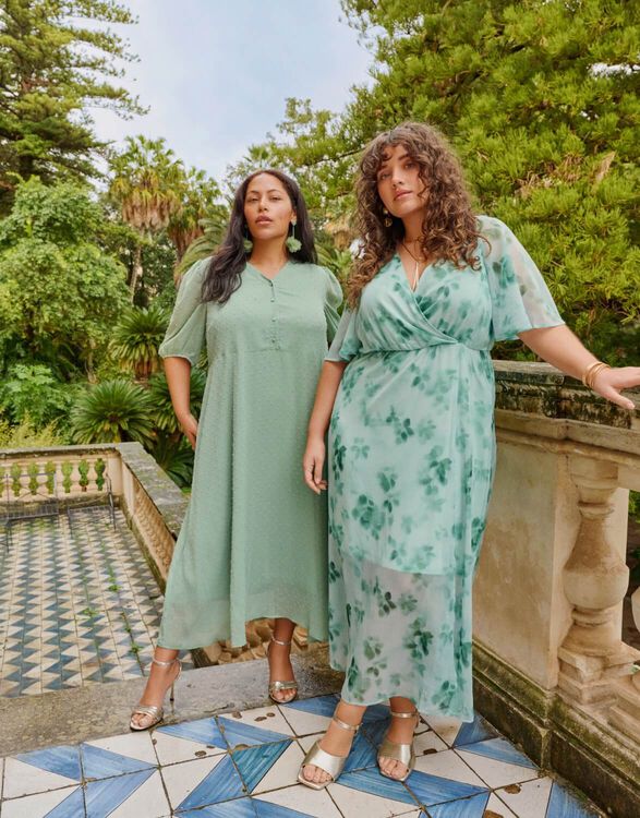 Ensemble 2 Pièces Élégant Grande Taille Femme – Pantalon Taille Haute + Chemise Mousseline Soie Cocktail & Soirée