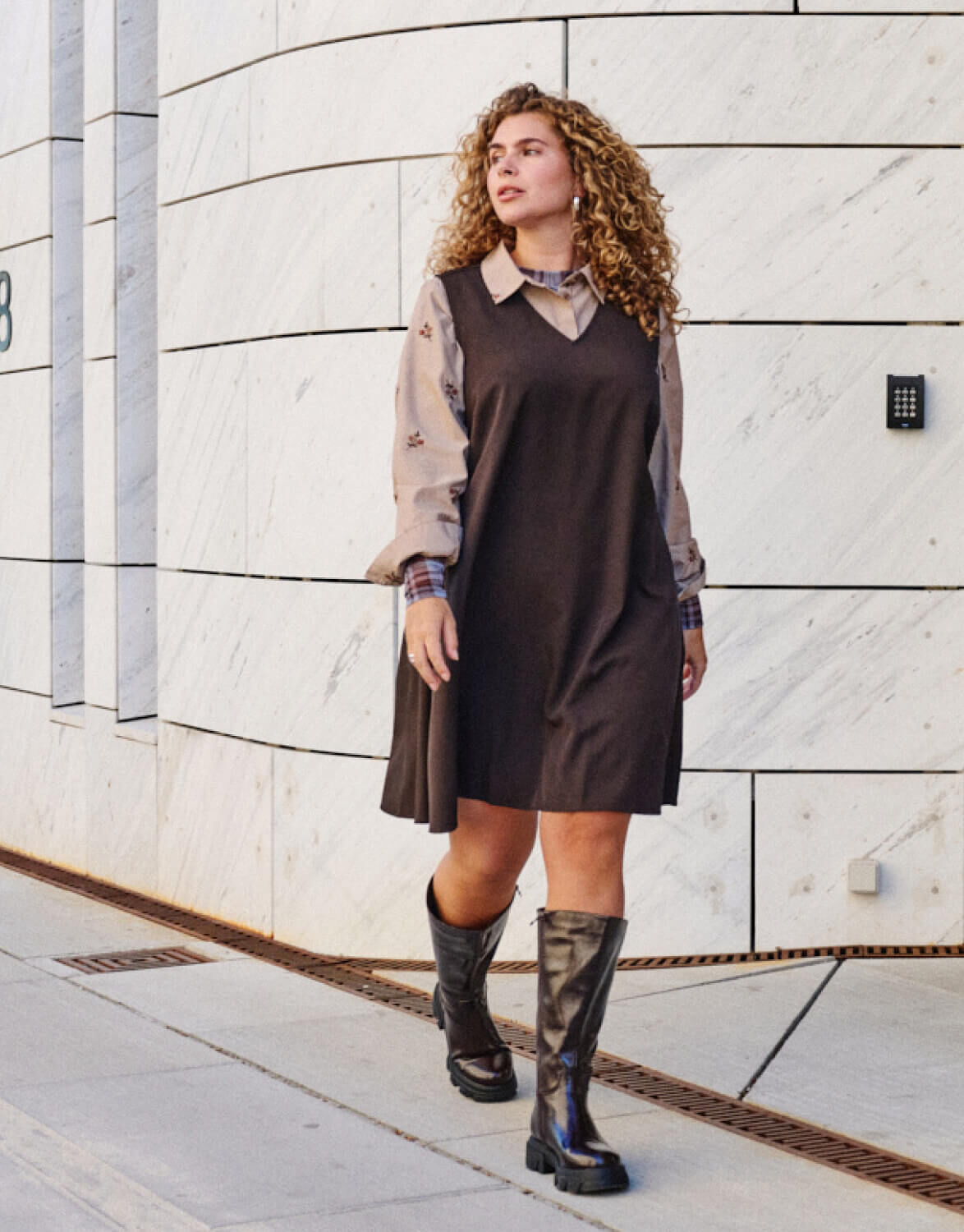 Robes marron